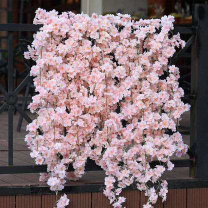 Artificial Silk Cherry Blossom Vine DIY Arrange